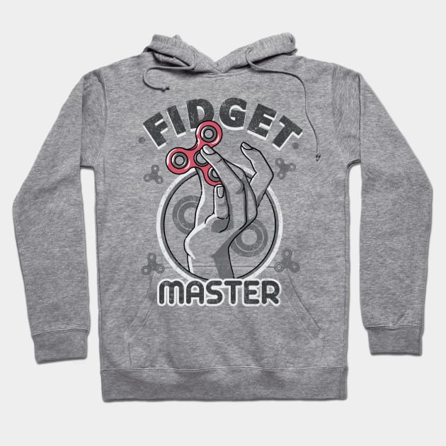 Fidget Master Hoodie by Vincent Trinidad Art